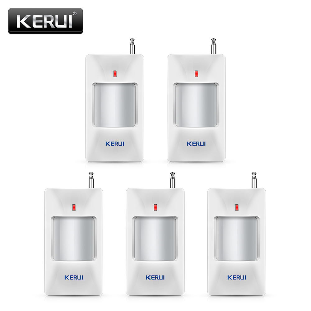 Sim Gsm Alarm - Kerui-ワイヤレスPirモーションセンサー,盗難防止アラームシステム,防犯,gsm,wifi,w181,w202