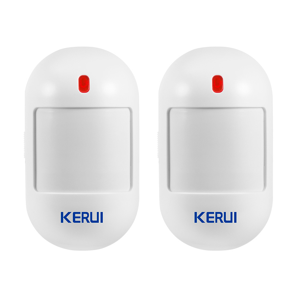 Sim Gsm Alarm - KERUI ワイヤレス PIR モーションセンサー赤外線検出器警報バッテリー付き W202 W181