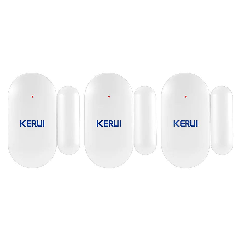 Sim Gsm Alarm - KERUI MC11 433MHz ワイヤレス窓マグネットセンサー検出器ドアセンサー W202 W181