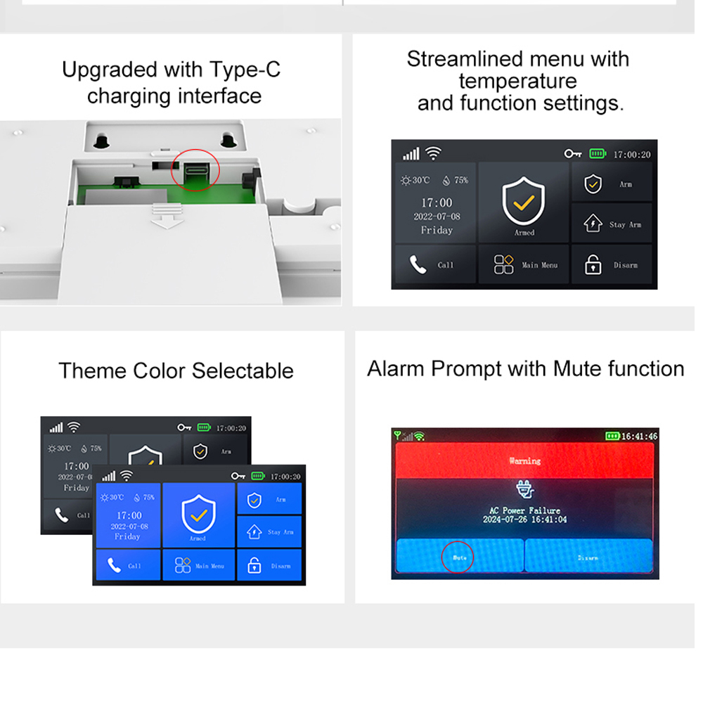 PGST107 4G Tuyaスマートホームアラーム、WiF - Sim Gsm Alarm のレビューと価格