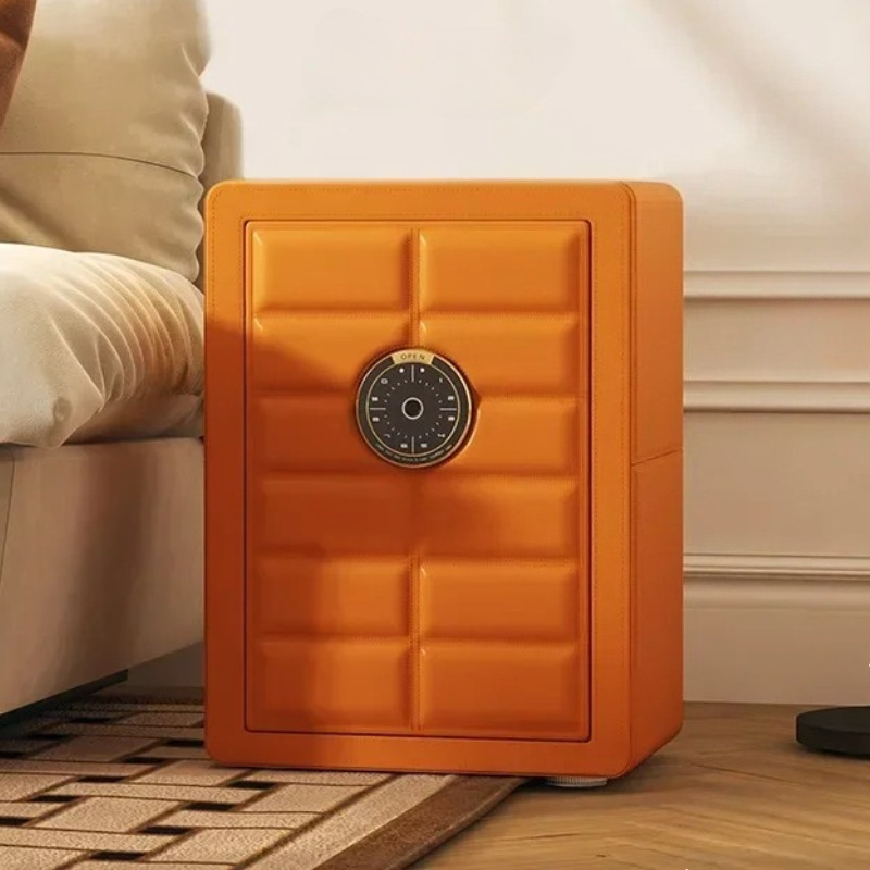 指紋金庫強力な金庫家庭用北欧ピンクミニ WiFi 指紋パスワ - Home Security America のレビューと価格