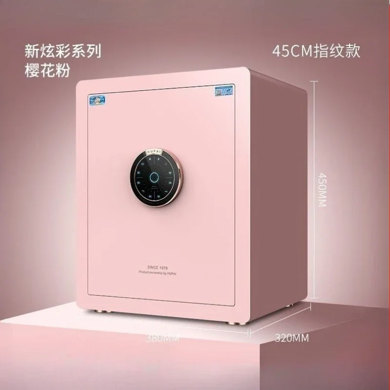 指紋金庫強力な金庫家庭用北欧ピンクミニ WiFi 指紋パスワ - Home Security America のレビューと価格