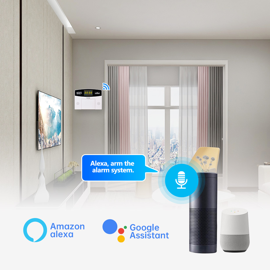 Fuers Tuya スマート警報システムキット WIFI  - Home Security Front Door Camera のレビューと価格