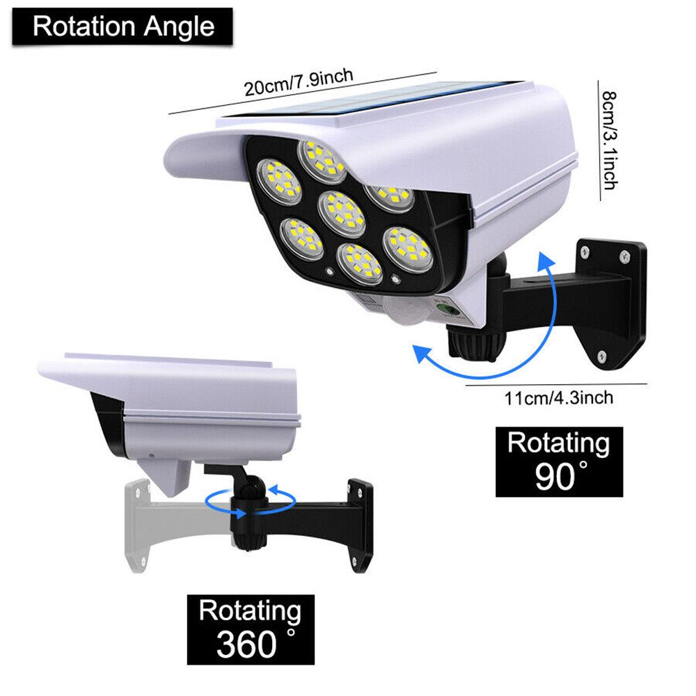 ナイトセンサー付きソーラーライトプロジェクター,モーションセ - Home Security Flood Lights のレビューと価格