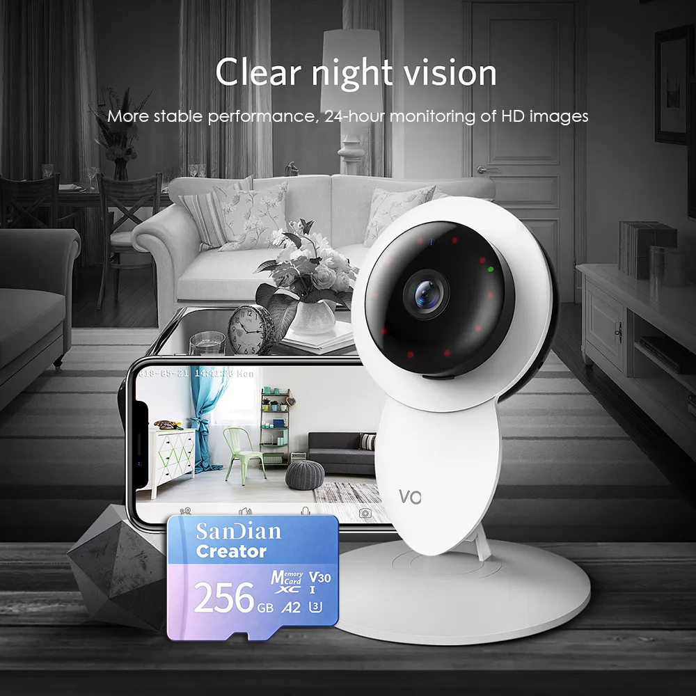 128GB 256GB V30 U3 マイクロTF SDカー - Home Security Robot のレビューと価格