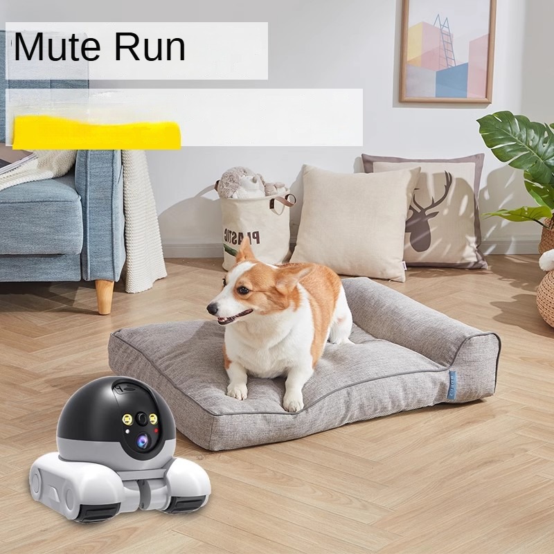 1080P HD カメラ自動追跡ベビーペットモニタースマート - Home Security Robot のレビューと価格