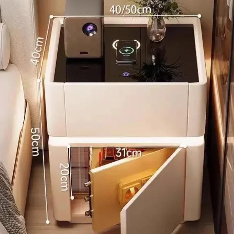 ベッドサイドテーブル セキュリティ 多機能ワイヤレス充電 パ - Home Security America のレビューと価格