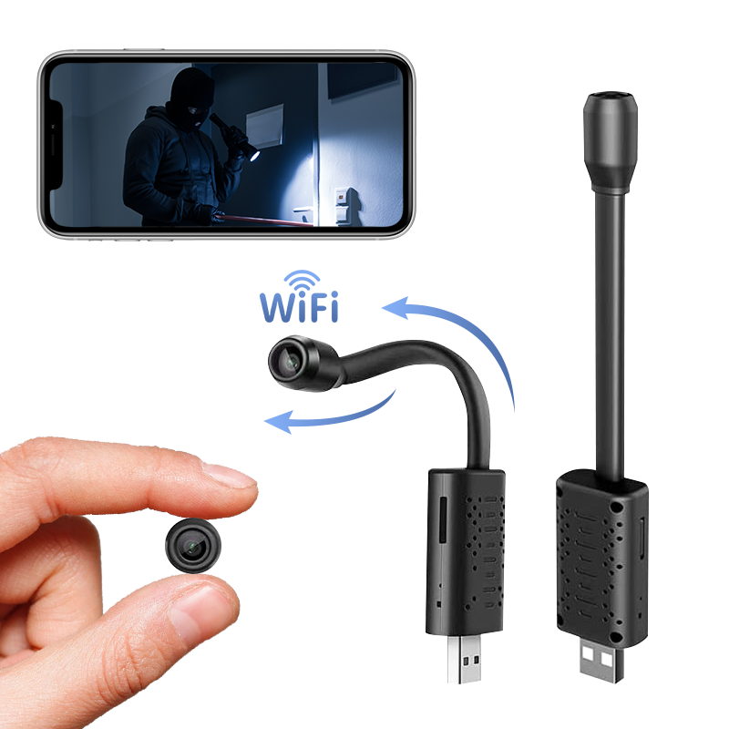 V380ミニワイヤレスWiFiカメラHD動体検知U21 Wi - Home Security Items のレビューと価格